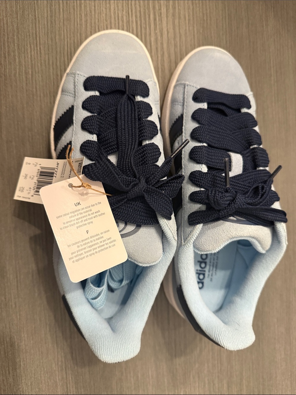 adidas Light Blue & Navy Casual Sneakers